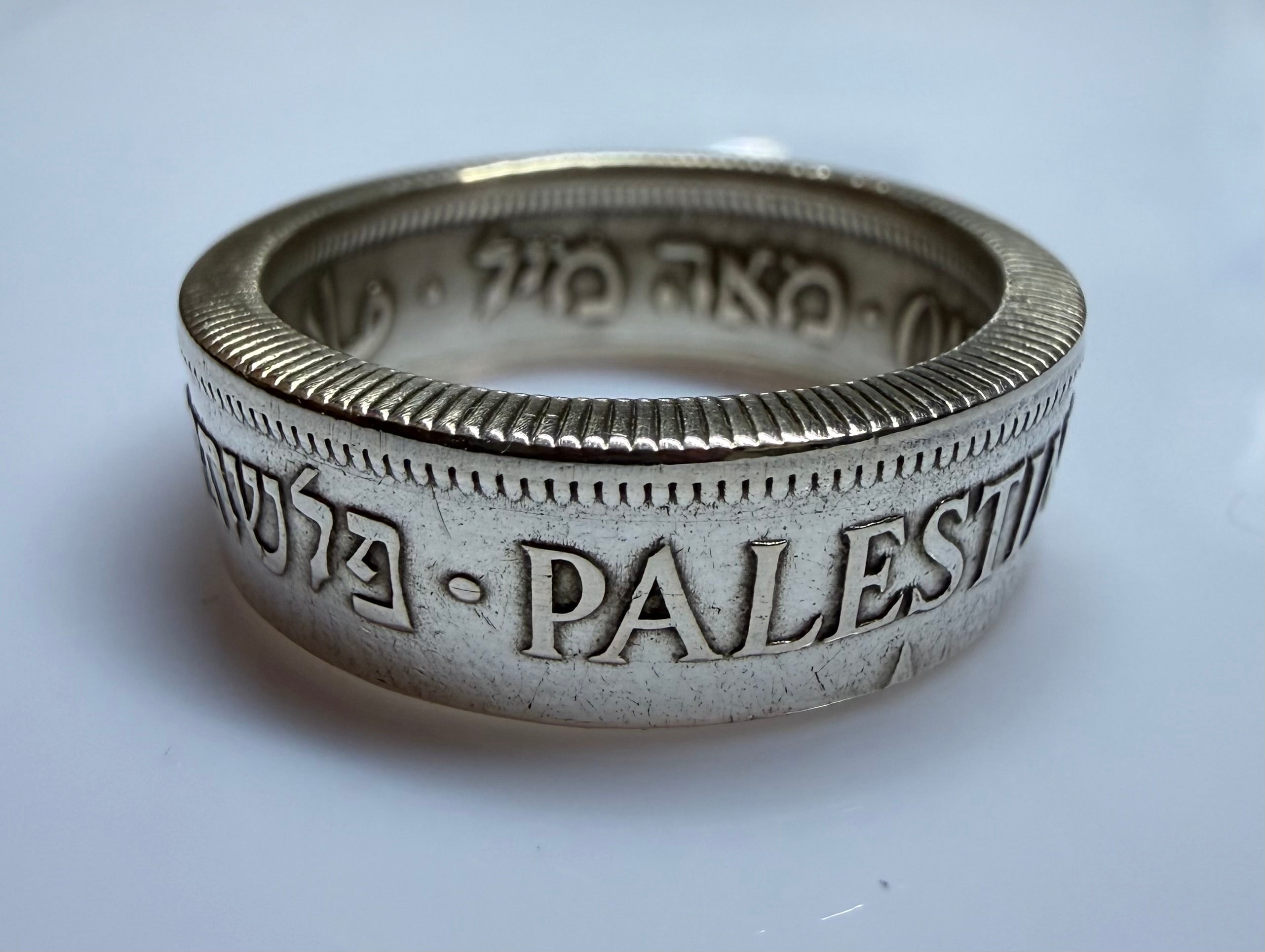 Palestine Silver Ring, Palestinian Gaza Ring