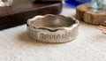 Bahamas Coin Ring | Steel Mens Caribbean Island Band