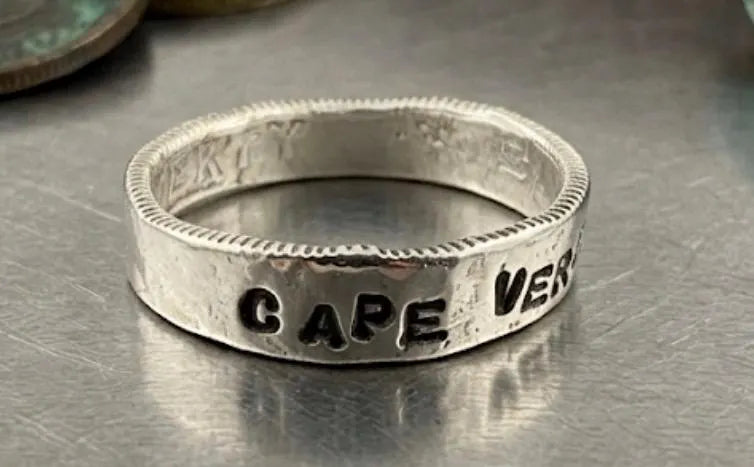 Cabo Verde Ring, Cape Verde Sterling Ring