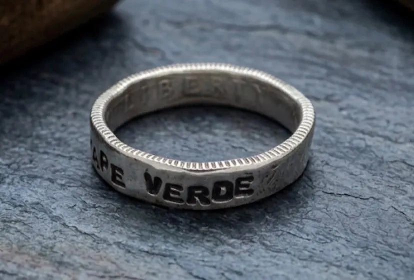 Cabo Verde Ring, Cape Verde Sterling Ring