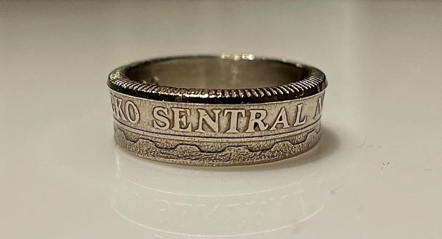 Filipino Vintage Ring | Philippines Peso Coin Ring Band Asian Hand Made Jewelry | Filipino Ring | Antique Pinoy Rings