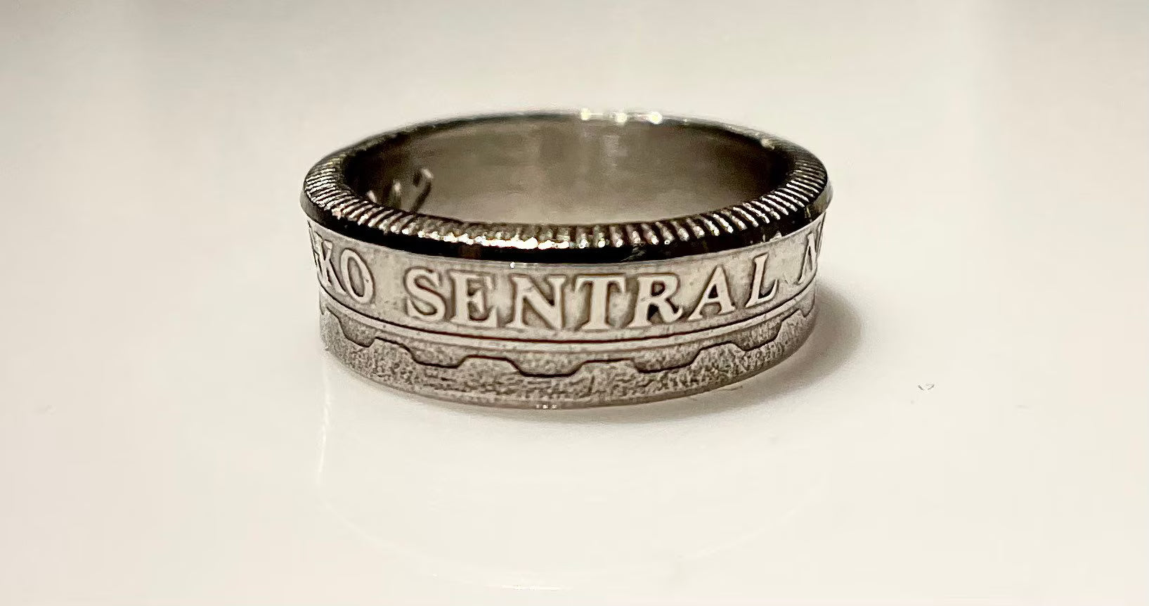 Filipino Vintage Ring | Philippines Peso Coin Ring Band Asian Hand Made Jewelry | Filipino Ring | Antique Pinoy Rings
