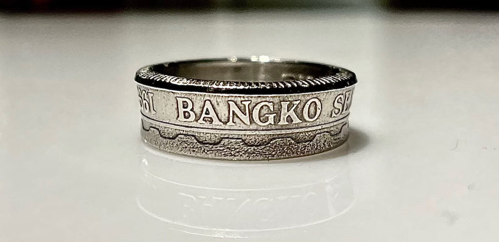 Filipino Vintage Ring | Philippines Peso Coin Ring Band Asian Hand Made Jewelry | Filipino Ring | Antique Pinoy Rings