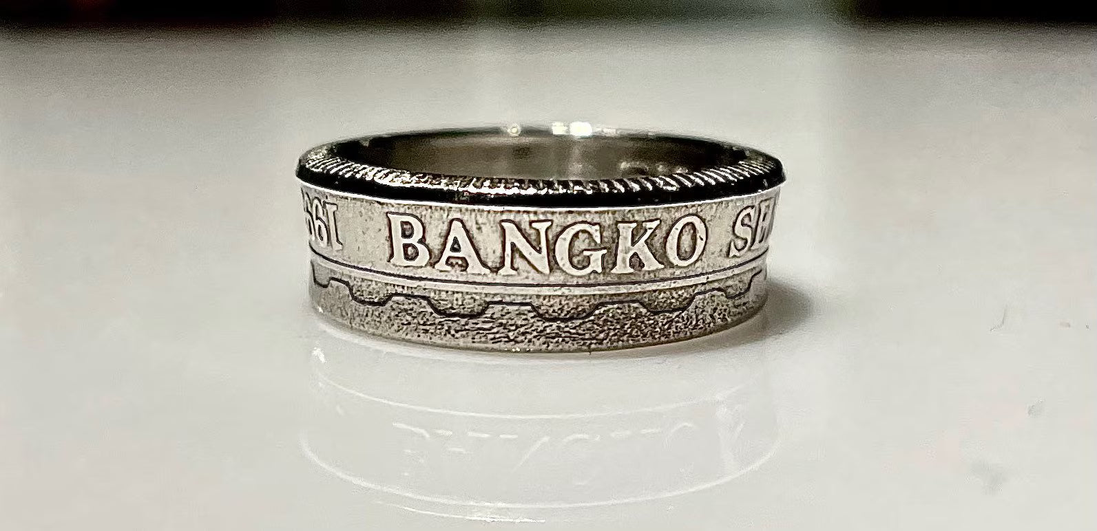 Filipino Vintage Ring | Philippines Peso Coin Ring Band Asian Hand Made Jewelry | Filipino Ring | Antique Pinoy Rings