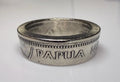 Papua New Guinea Ring, Coin Ring from Papau New Guinea