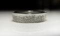 Saudi Arabia Ring, Saudi Coin Ring: King Abdullah, Steel Band, Handmade