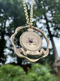 Sri Lanka Coin Ruby Necklace | Sri Lankan Hand Made Jewelry | 5 Rupees